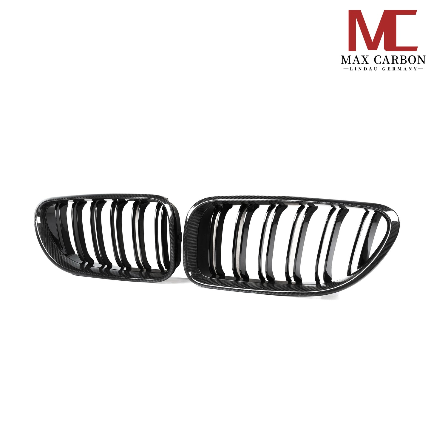 MAX CARBON Performance Ziergitter Kühlergrill Ersatz für BMW M3 E92 E93 E90