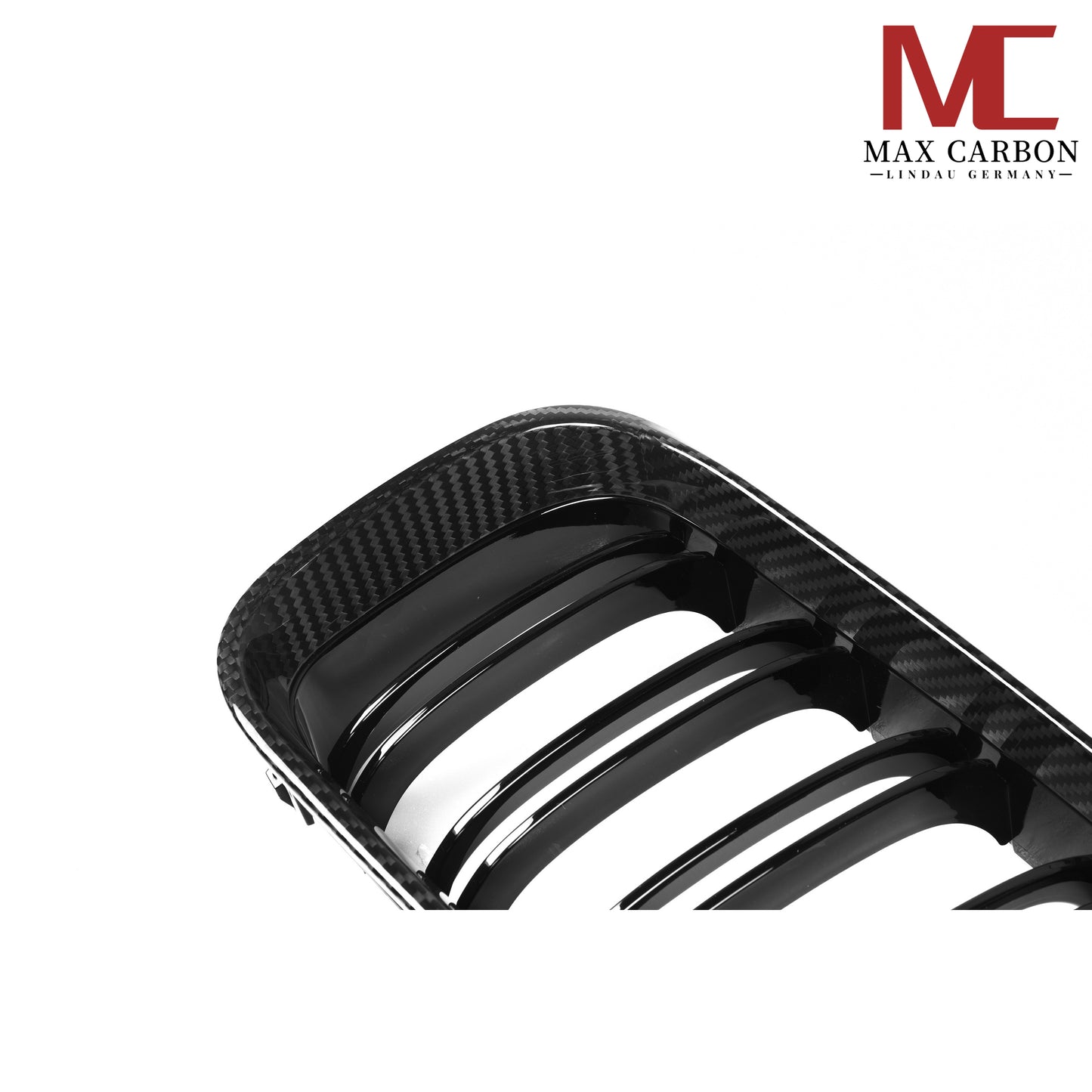 MAX CARBON Performance Ziergitter Kühlergrill Ersatz für BMW M3 E92 E93 E90