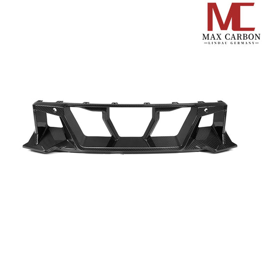 MAX CARBON DRY Carbon Frontstoßstangen Einsatz Lufteinlässe Mitte für BMW M2 G87 inkl. LCI  SQ Style