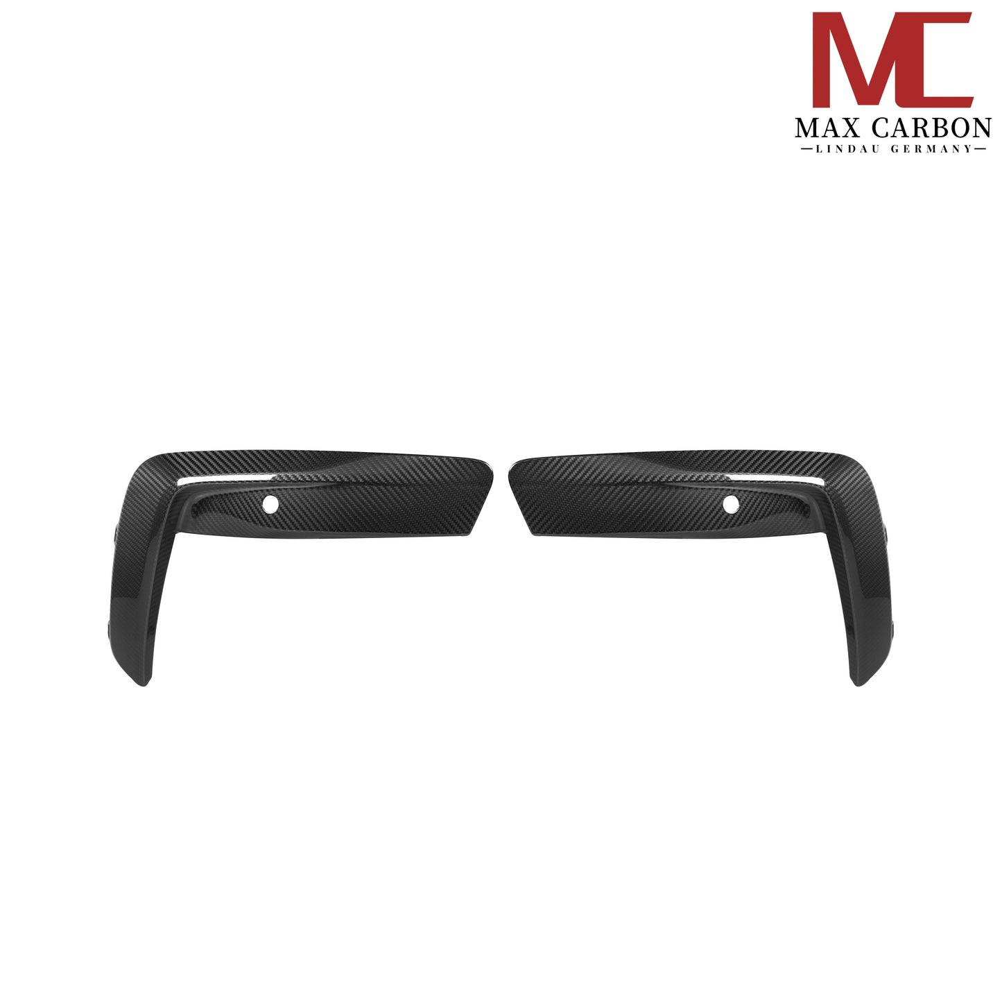 MC MAX CARBON Dry Carbon Frontlippe Blenden Ersatz für BMW M8 F91 F92 F93