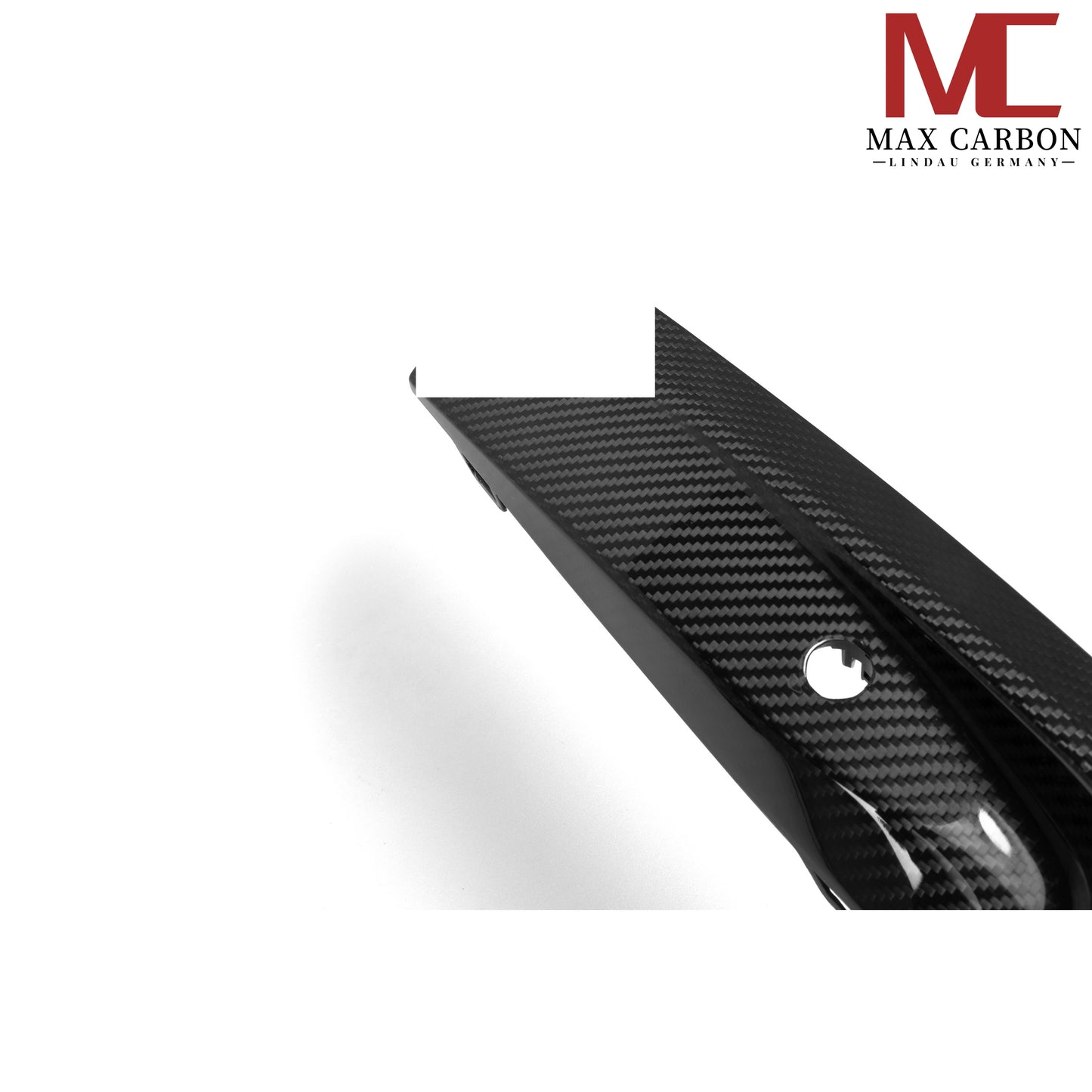 MC MAX CARBON Dry Carbon Frontlippe Blenden Ersatz für BMW M8 F91 F92 F93