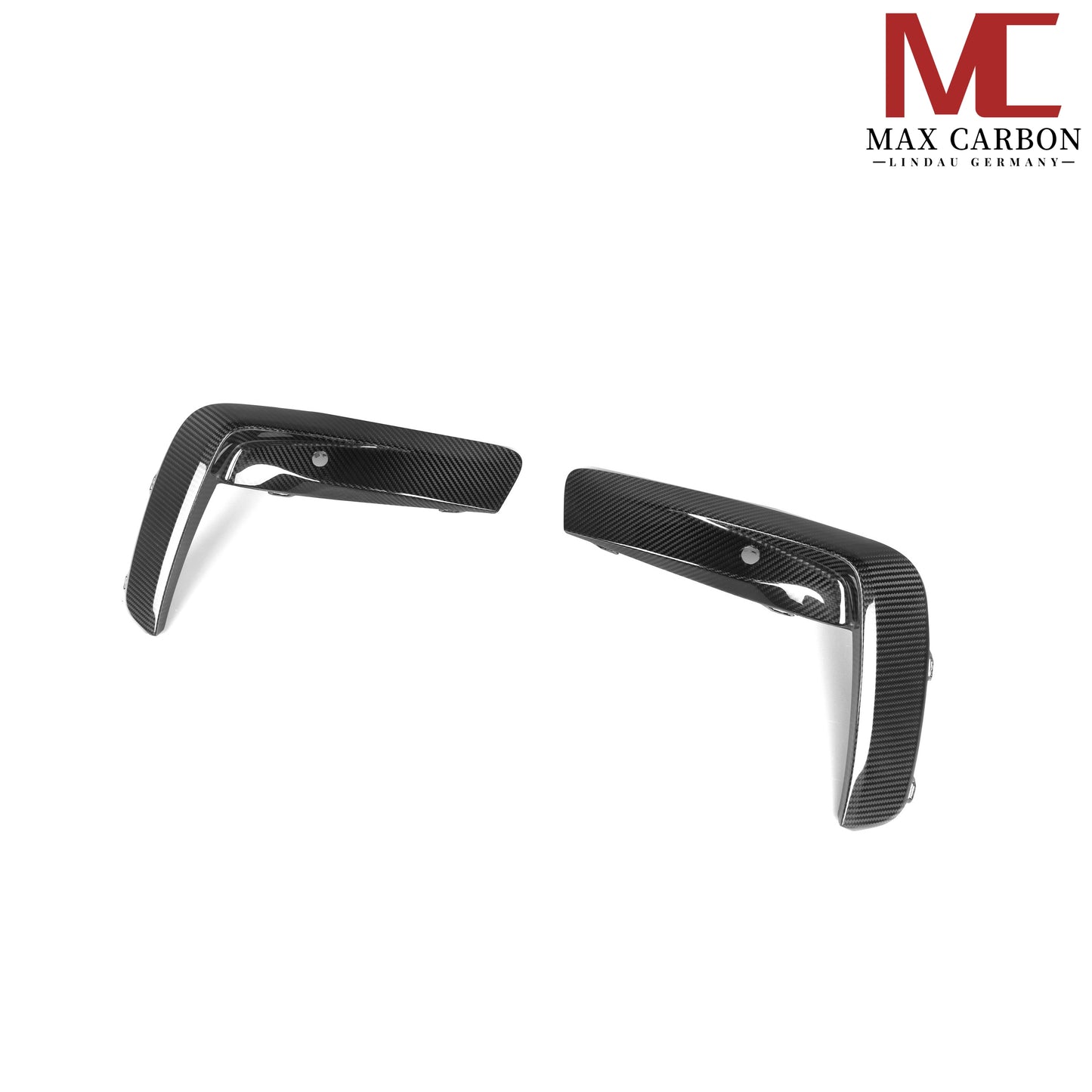 MC MAX CARBON Dry Carbon Frontlippe Blenden Ersatz für BMW M8 F91 F92 F93