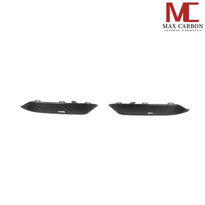 MAX CARBON Dry Carbon Frontlippe Flaps Ersatz für BMW M8 F91 F92 F93