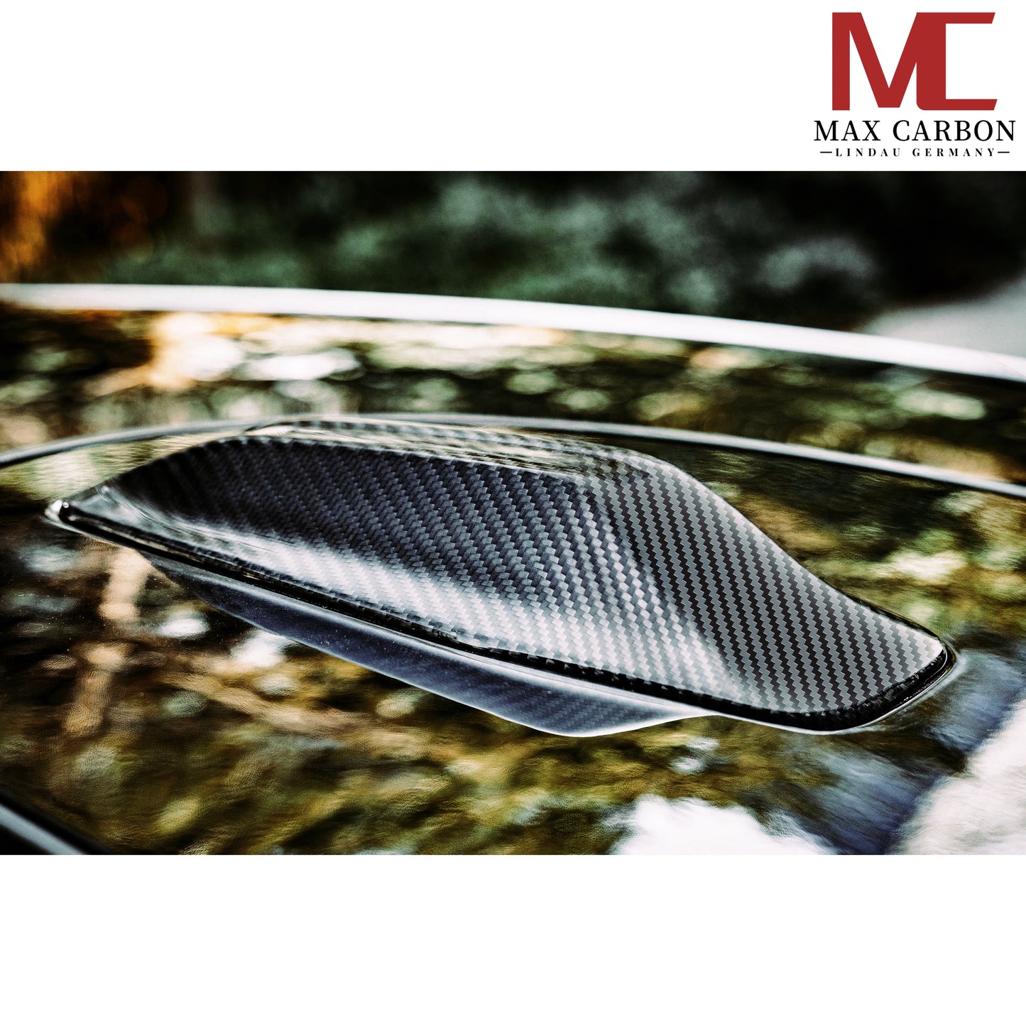 MAX CARBON Performance Shark Fin Antenne Antenna Hülle für BMW M5 G90 5er G60