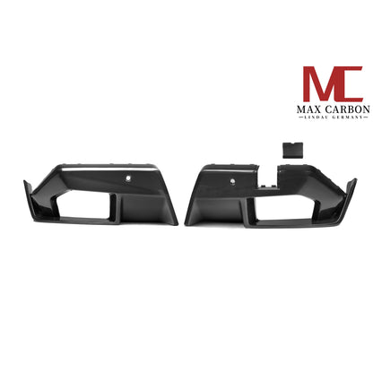 Diffuseur arrière en carbone sec MAX CARBON adapté à la BMW M5 G90 G99