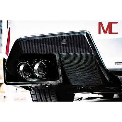 Diffuseur arrière en carbone sec MAX CARBON adapté à la BMW M5 G90 G99