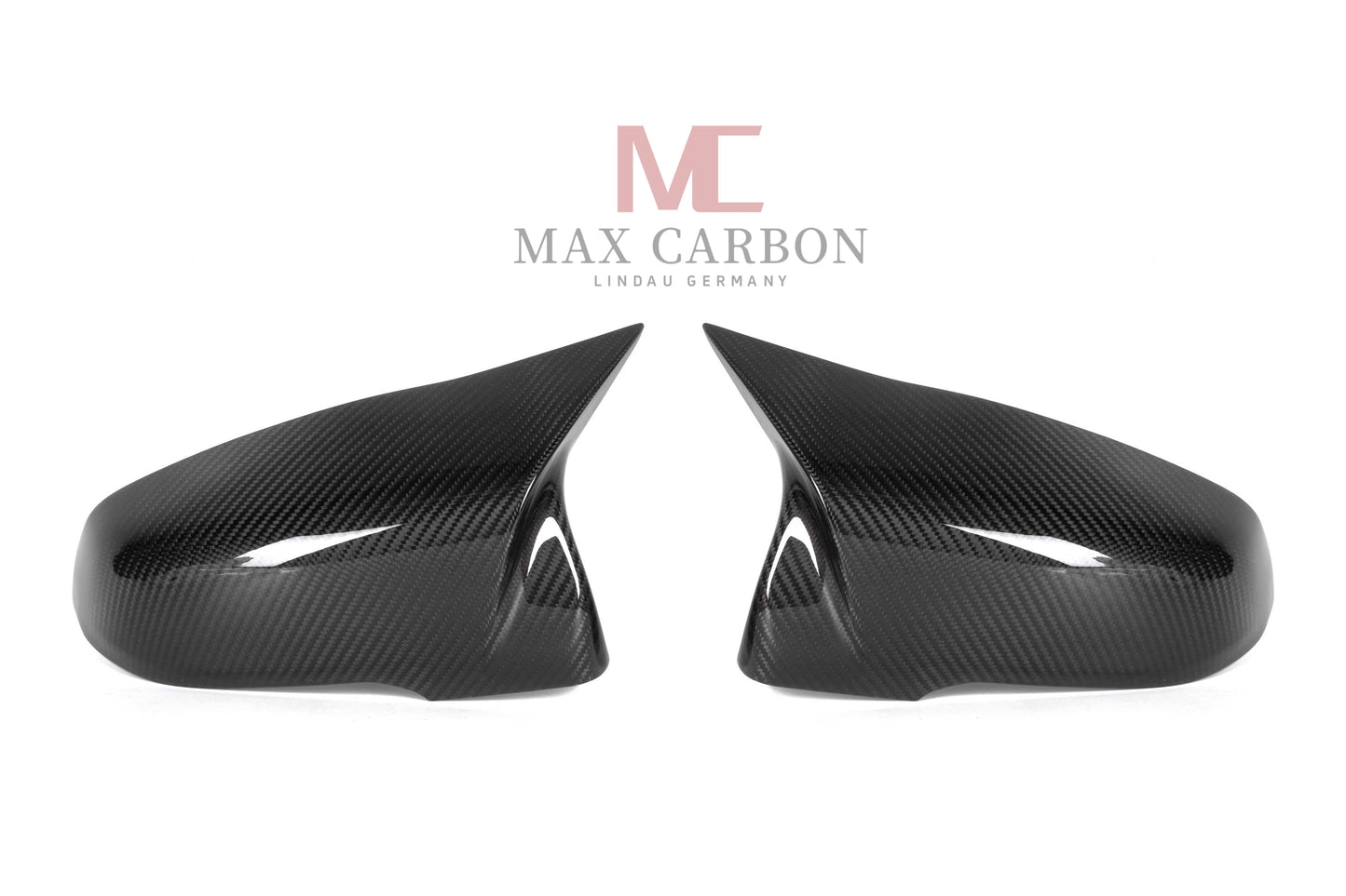 MAX CARBON Performance Sport Spiegelkappen mirror Cover Ersatz für BMW F40 F44 F45 F46 F48 F39 G29