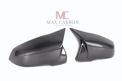 MAX CARBON Performance Sport Spiegelkappen mirror Cover Ersatz für BMW F40 F44 F45 F46 F48 F39 G29