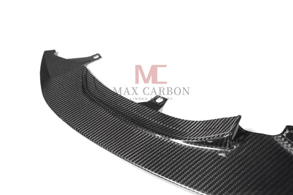 MAX CARBON Dry Carbon Prepreg Performance Frontlippe Ersatz passend für BMW M3 F80 M4 F82 F83 GT4