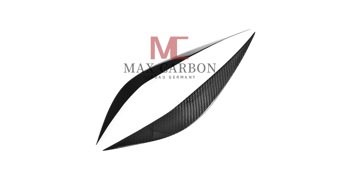 MAX CARBON DRY CARBON Prepreg Scheinwerfer-Augenlider passt für BMW M3 F80 M4 F82 F83 4er F32 F33 F36