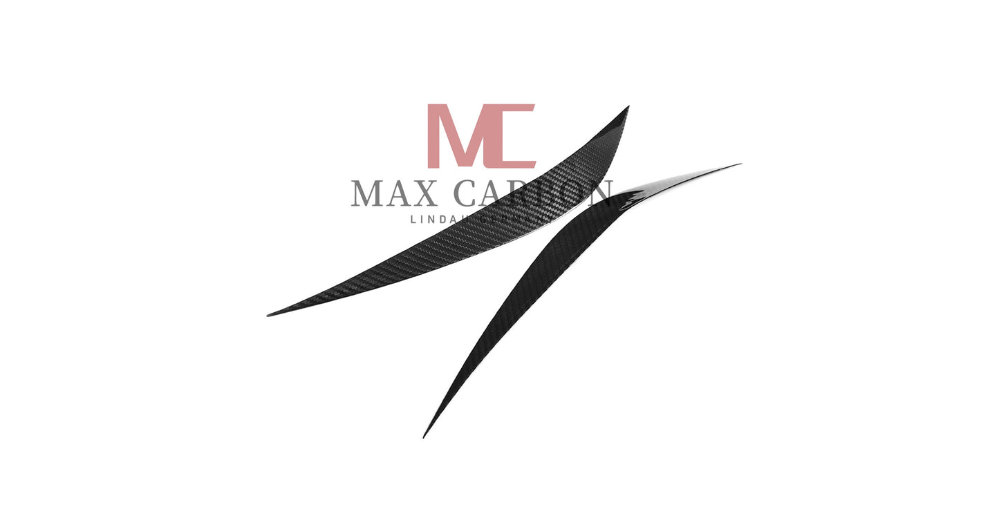 MAX CARBON DRY CARBON Prepreg Scheinwerfer-Augenlider passt für BMW M3 F80 M4 F82 F83 4er F32 F33 F36