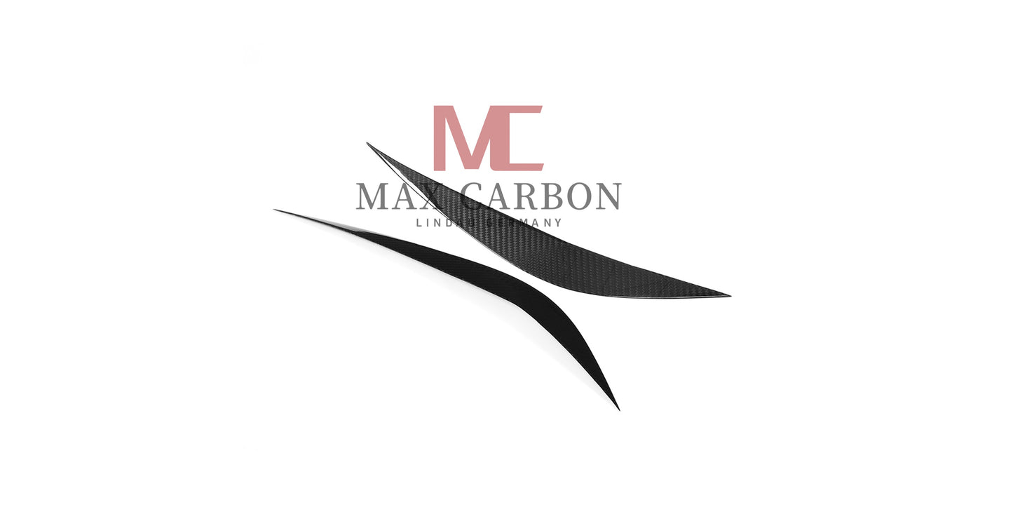 MAX CARBON DRY CARBON Prepreg Scheinwerfer-Augenlider passt für BMW M3 F80 M4 F82 F83 4er F32 F33 F36