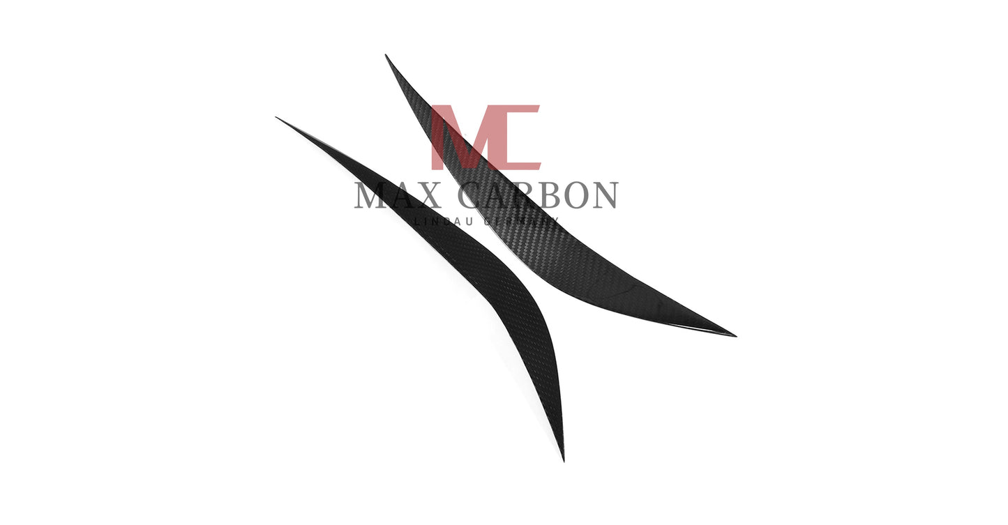 MAX CARBON DRY CARBON Prepreg Scheinwerfer-Augenlider passt für BMW M3 F80 M4 F82 F83 4er F32 F33 F36