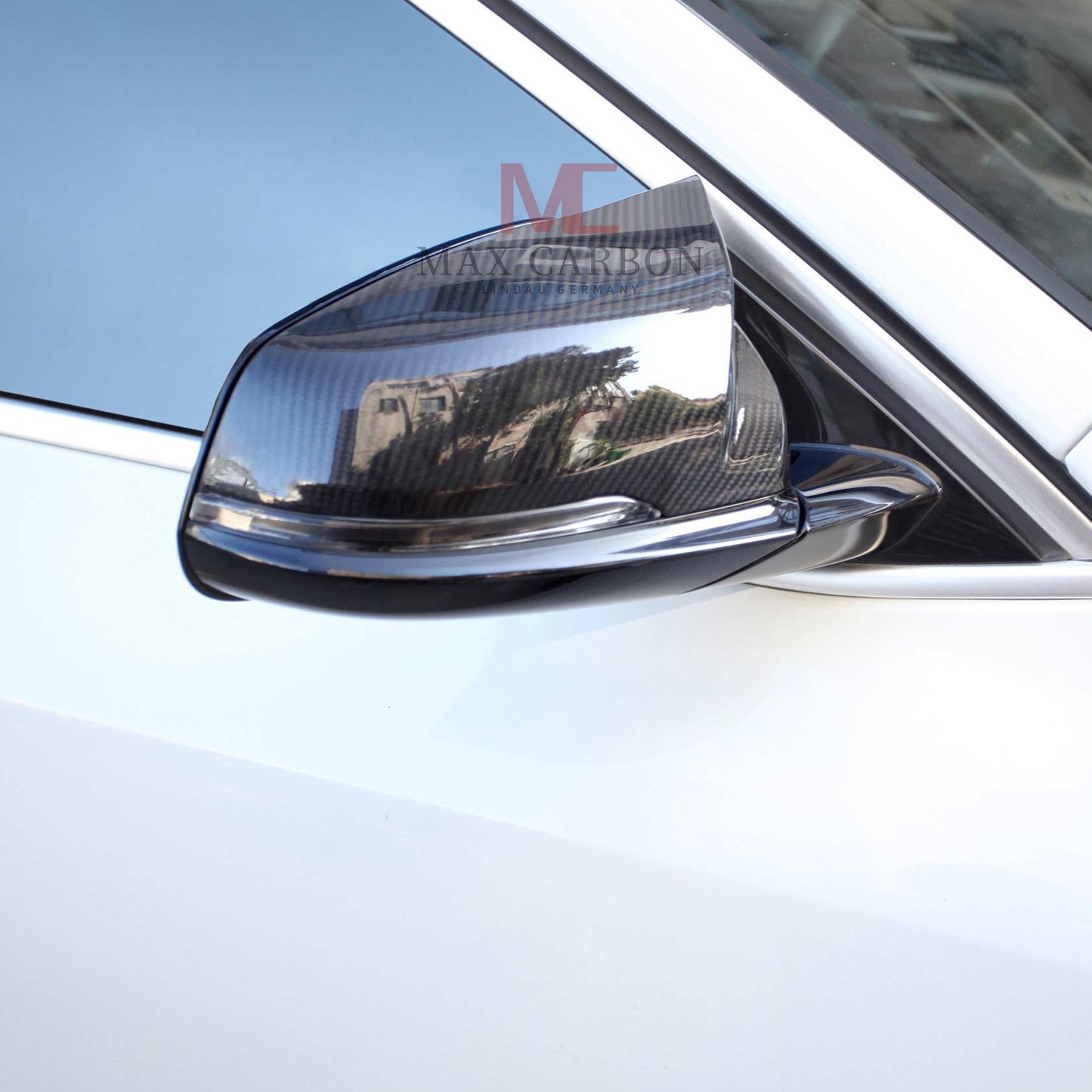 MAX CARBON Performance Sport Spiegelkappen mirror Cover Ersatz für BMW F40 F44 F45 F46 F48 F39 G29