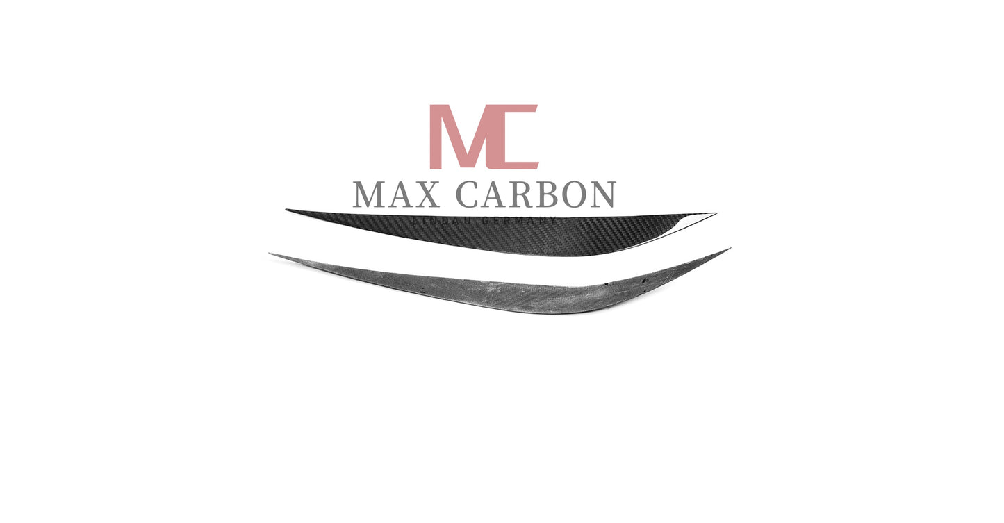 MAX CARBON DRY CARBON Prepreg Scheinwerfer-Augenlider passt für BMW M3 F80 M4 F82 F83 4er F32 F33 F36