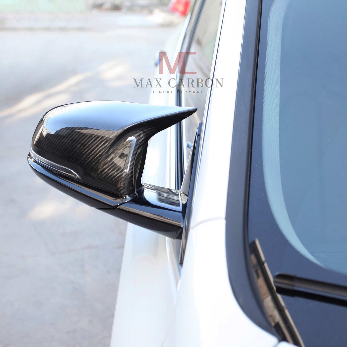MAX CARBON Performance Sport Spiegelkappen mirror Cover Ersatz für BMW F40 F44 F45 F46 F48 F39 G29