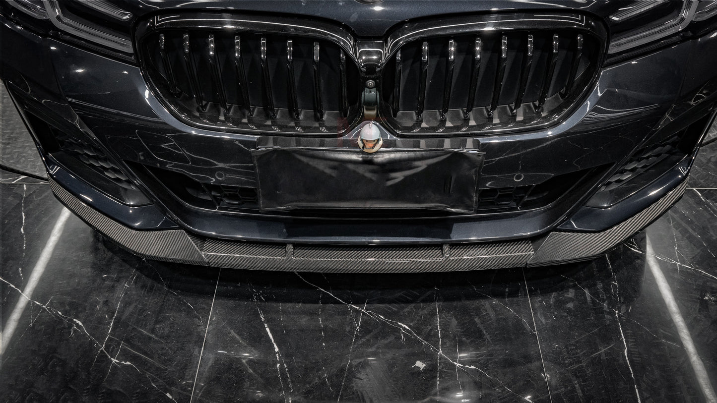 MC Dry Carbon Prepreg Performance große Frontlippe passend für BMW G30 G31 LCI mit M Paket