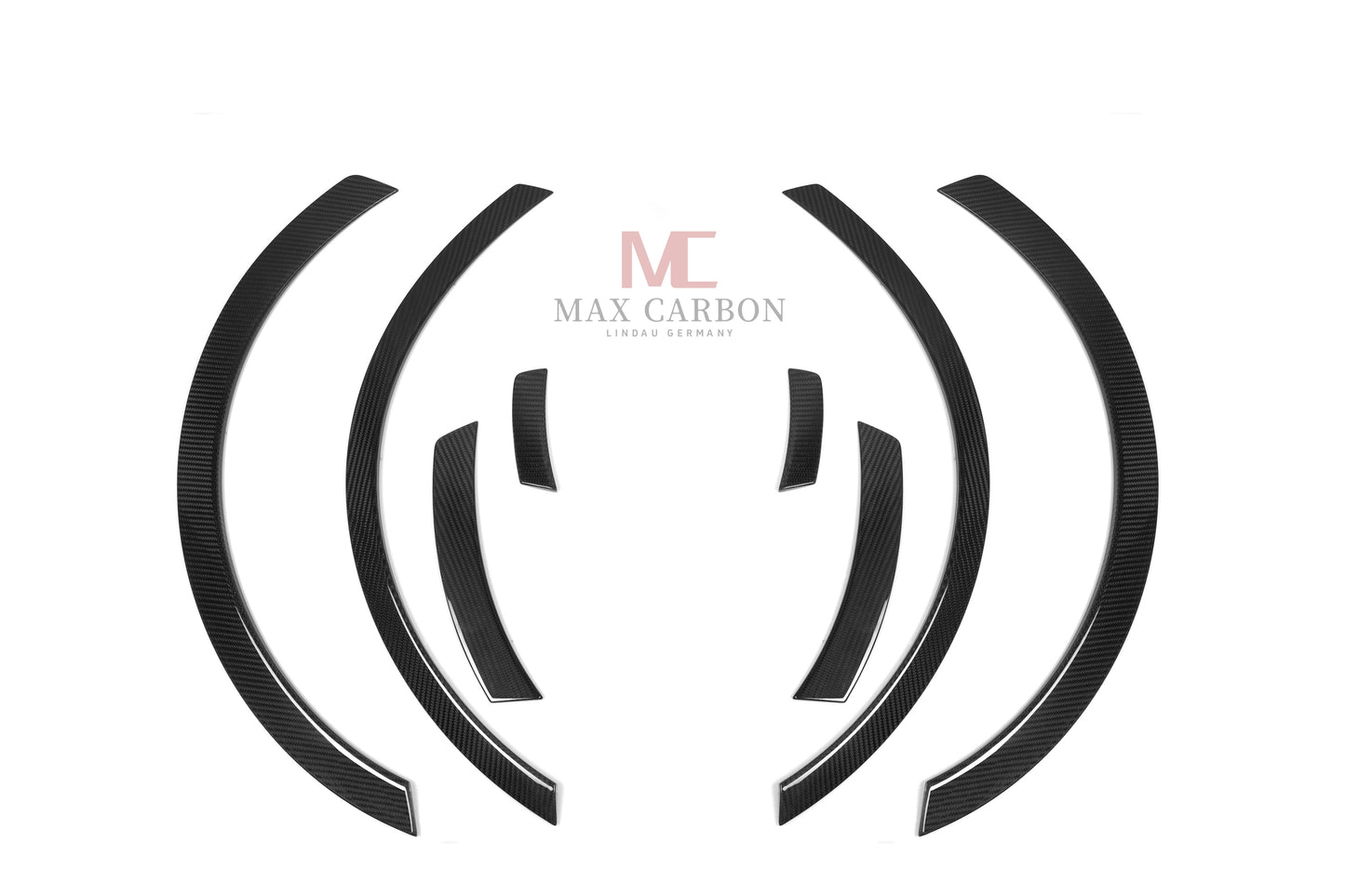 Enjoliveurs de préparation de passage de roue MAX CARBON Performance Dry Carbon pour BMW Série 2 G42 incl.M240i 
