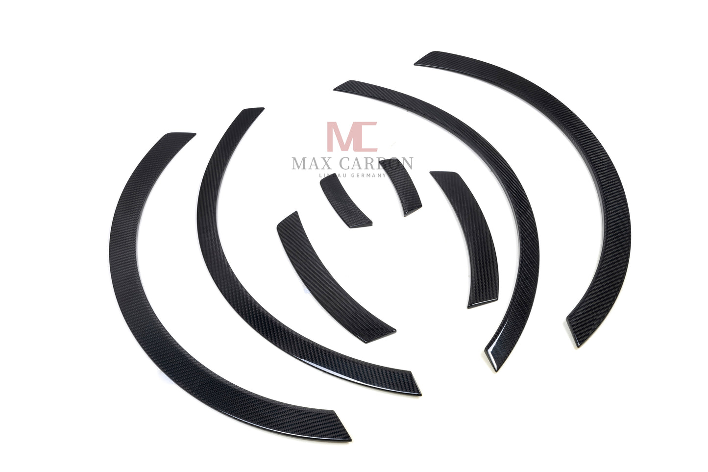 Enjoliveurs de préparation de passage de roue MAX CARBON Performance Dry Carbon pour BMW Série 2 G42 incl.M240i 