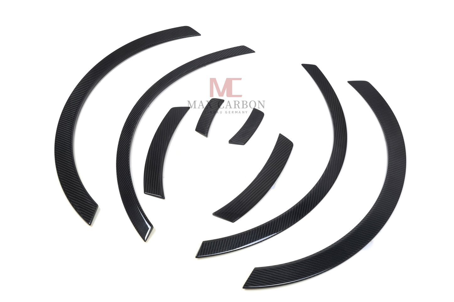 Enjoliveurs de préparation de passage de roue MAX CARBON Performance Dry Carbon pour BMW Série 2 G42 incl.M240i 