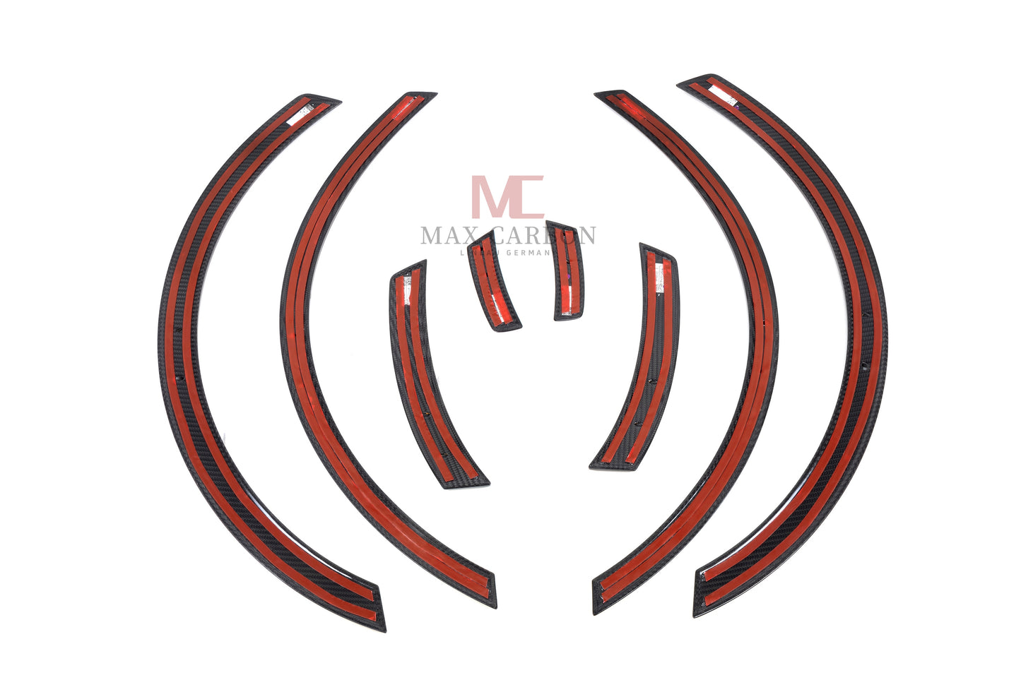 Enjoliveurs de préparation de passage de roue MAX CARBON Performance Dry Carbon pour BMW Série 2 G42 incl.M240i 