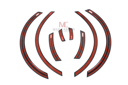 Enjoliveurs de préparation de passage de roue MAX CARBON Performance Dry Carbon pour BMW Série 2 G42 incl.M240i 