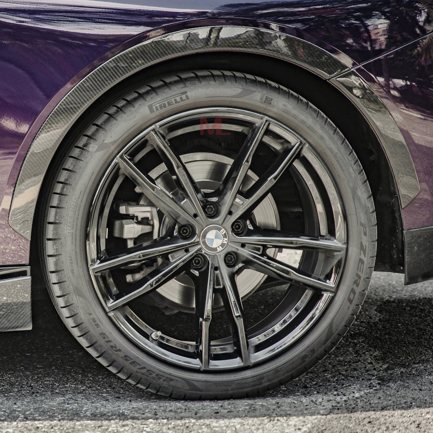 Enjoliveurs de préparation de passage de roue MAX CARBON Performance Dry Carbon pour BMW Série 2 G42 incl.M240i 
