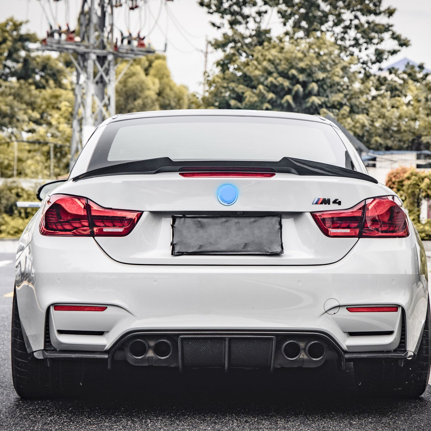 MC MAX CARBON Dry Carbon Prepreg Satz Diffusor Ersatz für BMW M3 F80 M4 F82 F83