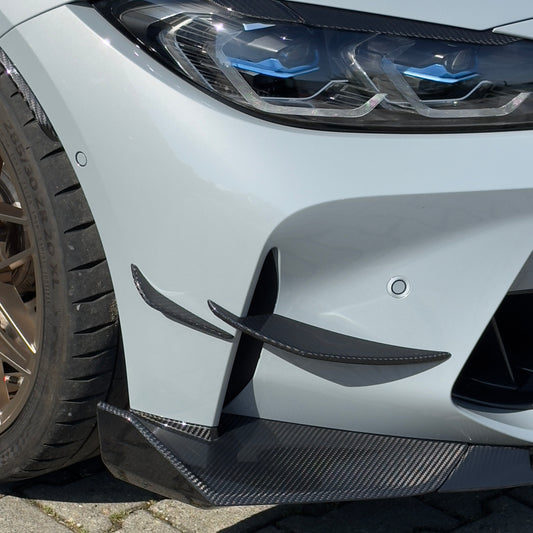 MAX CARBON Aero Flick Dry Carbon Prepreg passend für BMW M3 G80 G81 M4 G82 G83 V3