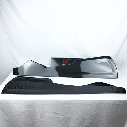 MAX CARBON Performance Console centrale grand couvercle de lunette pour BMW M3 G80 G81 M4 G82 G83 M2 G87 G42 G20 G21 G22 G23 G26