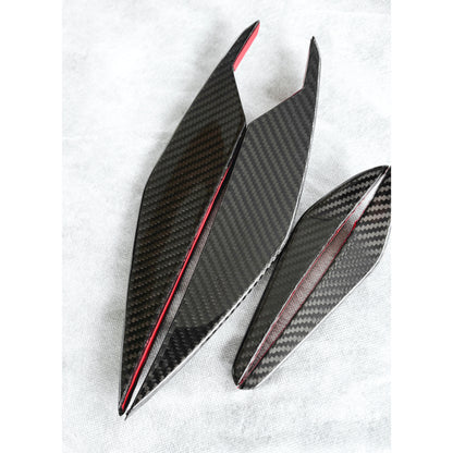 MAX CARBON Aero Flick Dry Carbon Prepreg passend für BMW M3 G80 G81 M4 G82 G83 V3