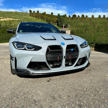 MAX CARBON Premium Dry Carbon Front Kühlergrill Nieren Gitter für BMW M3 M4 G80 G81 G82 G83 CSL
