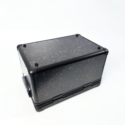 MC MAX CARBON Lifestyle Echt Forged Carbon Motorradkoffer Autokoffer Topcase mit TSA Schloss