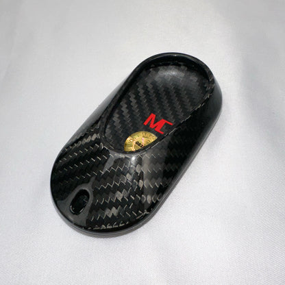 MAX CARBON Premium Schlüssel Cover Hülle passend für Mercedes Benz C E S CLE GLE GLS EQE EQS AMG GT SL