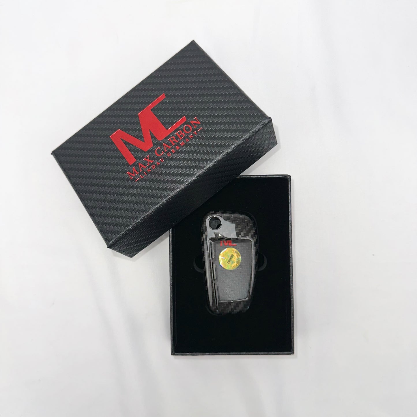 MAX CARBON Premium Schlüssel Cover Hülle für Audi A1 A3 A4 A5 A6 S3 RS3 S4 RS4 Q2 Q3 Q5 Q7 TT TTS TTRS