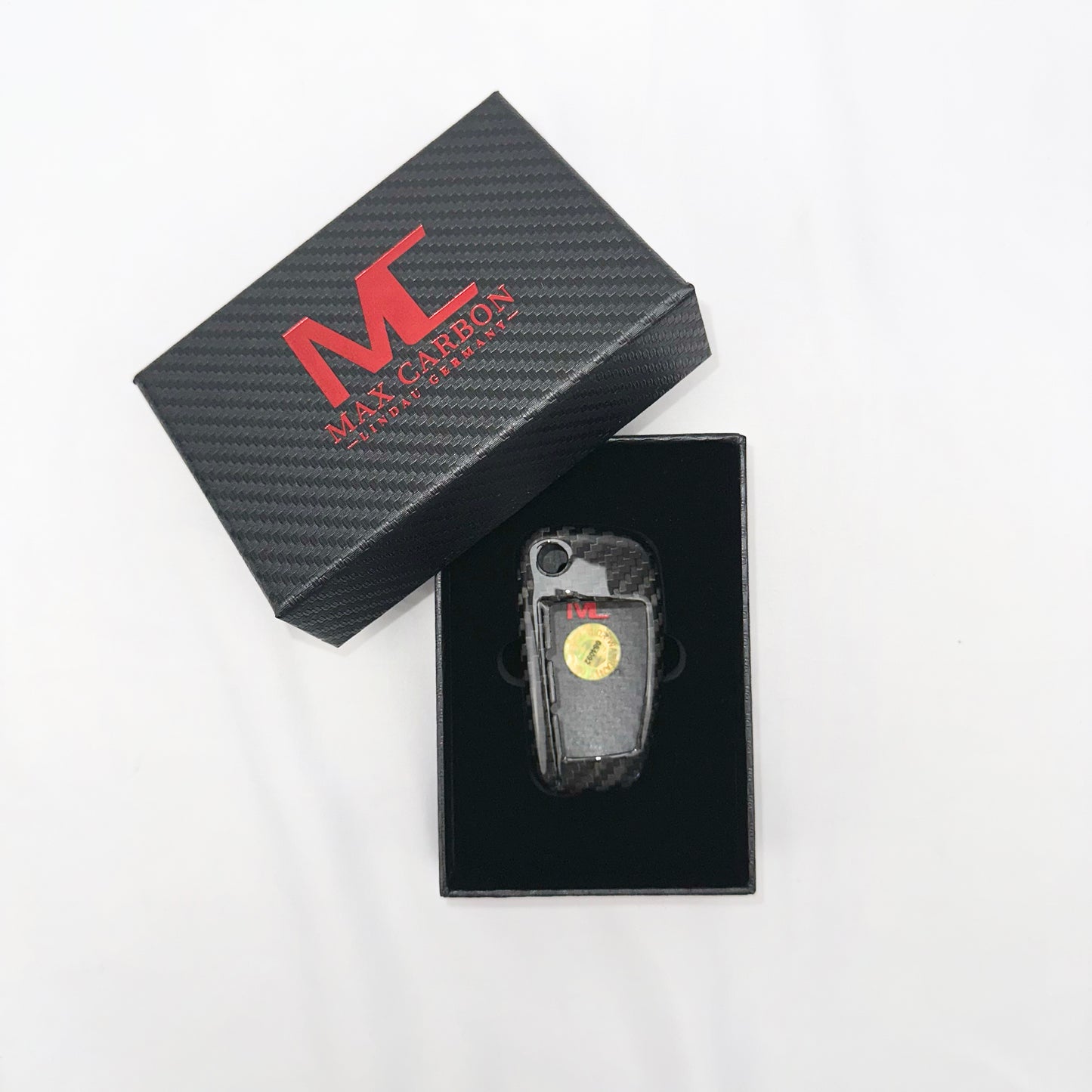 MAX CARBON Premium Schlüssel Cover Hülle für Audi A1 A3 A4 A5 A6 S3 RS3 S4 RS4 Q2 Q3 Q5 Q7 TT TTS TTRS