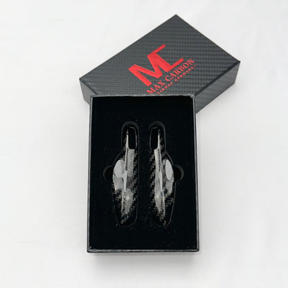 MAX CARBON Premium Schlüssel Gehäuse Ersatz passend für Porsche 911 Cayenne Macan 718 Panamera Cayman Boxster