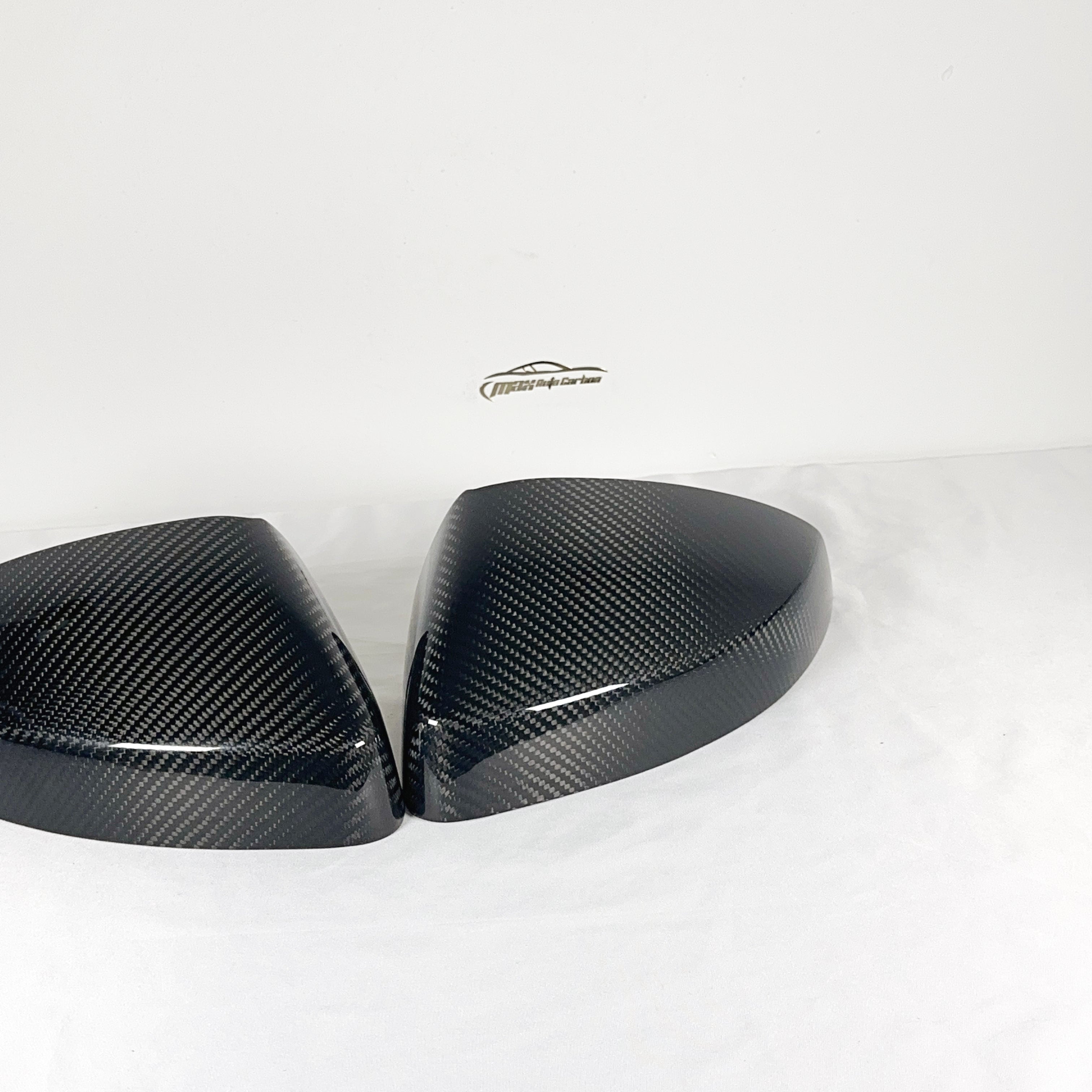 MAX CARBON Performance Spiegelkappen Ersatz Mirror Cover für AUDI A3 S3 RS3 8V