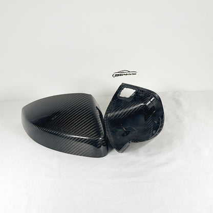 MC MAX CARBON Performance Spiegelkappen Ersatz Mirror Cover für AUDI A3 S3 RS3 8V