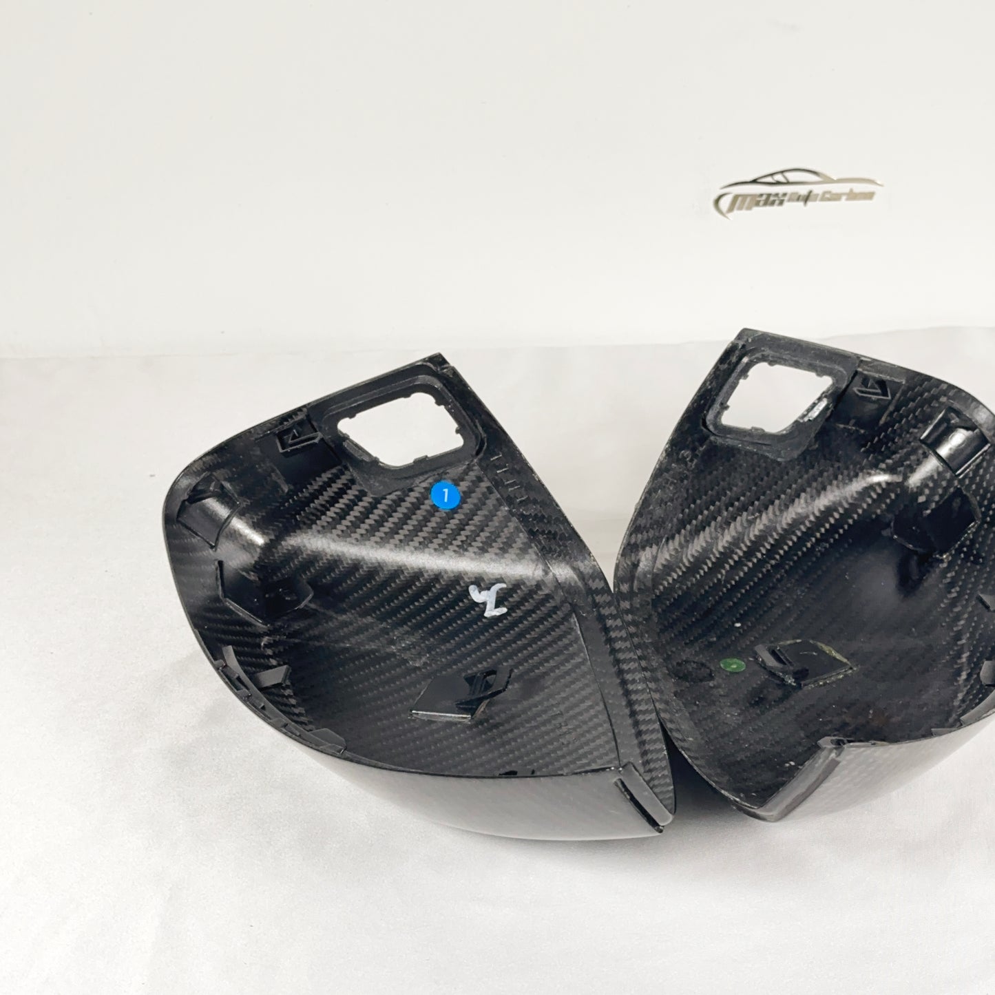MC MAX CARBON Performance Spiegelkappen Ersatz Mirror Cover für AUDI A3 S3 RS3 8V