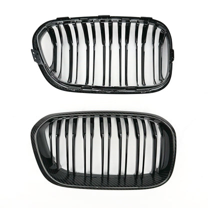 MC MAX CARBON echt Dry Carbon Kühlergrill Grille Nieren für BMW F20 F21 M140i M135i