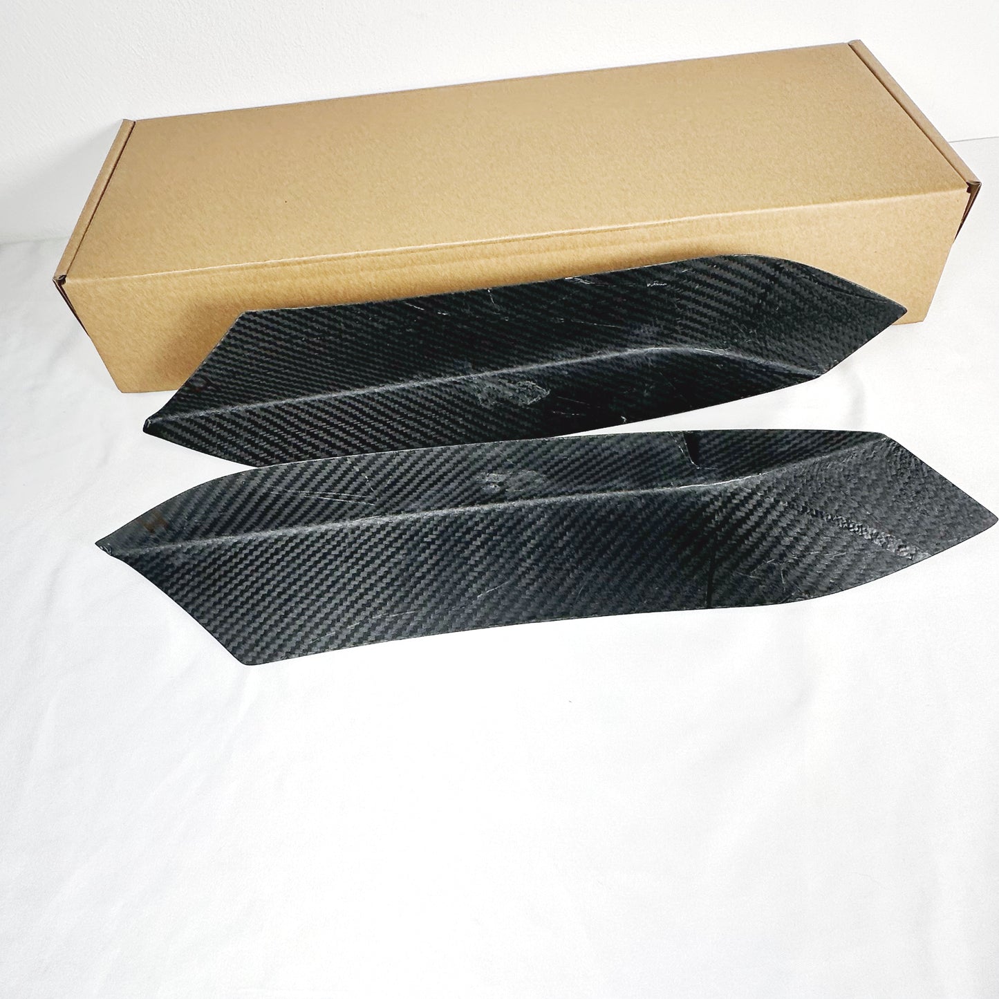 MC Dry Carbon Prepreg Performance Set couvre la fixation du becquet supérieur avant pour BMW M3 F80 M4 F82 F83