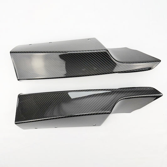 MC MAX CARBON Performance Front Flaps Spoiler Lippe Blenden für BMW F30 F31 mit M Paket