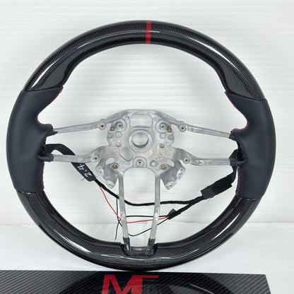 MAX CARBON Performance Carbon Lenkrad Ersatz für Porsche Cayenne Macan 911 Cayman Boxster Panamera