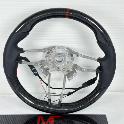 MAX CARBON Performance Carbon Lenkrad Ersatz für Porsche Cayenne Macan 911 Cayman Boxster Panamera