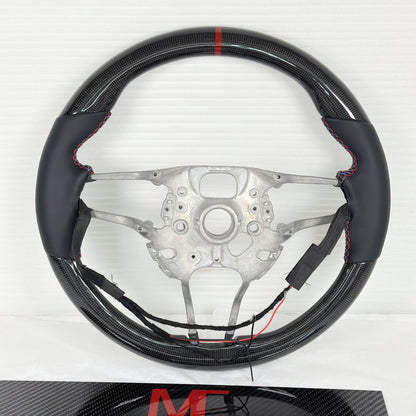 MAX CARBON Performance Carbon Lenkrad Ersatz für Porsche Cayenne Macan 911 Cayman Boxster Panamera
