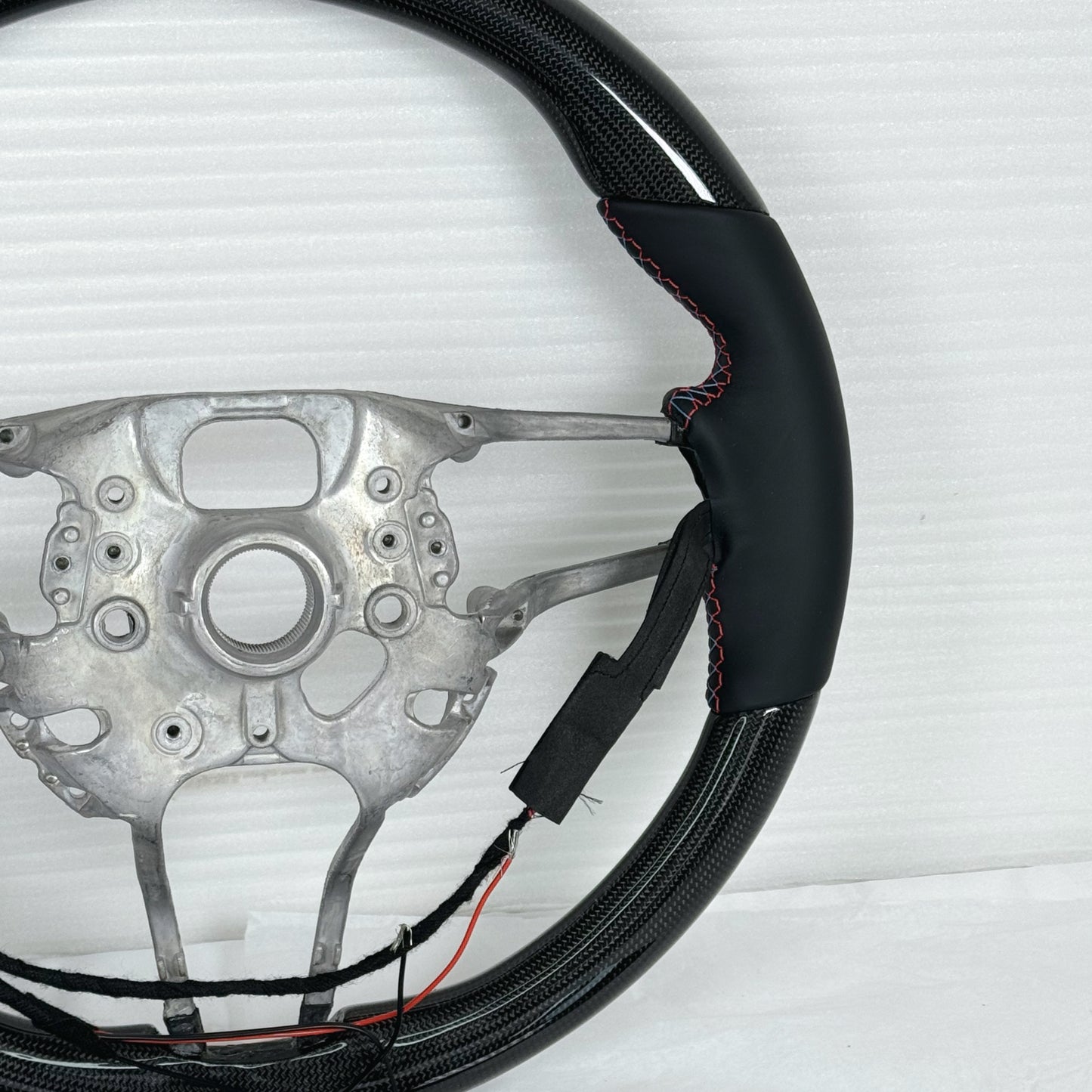 MAX CARBON Performance Carbon Lenkrad Ersatz für Porsche Cayenne Macan 911 Cayman Boxster Panamera