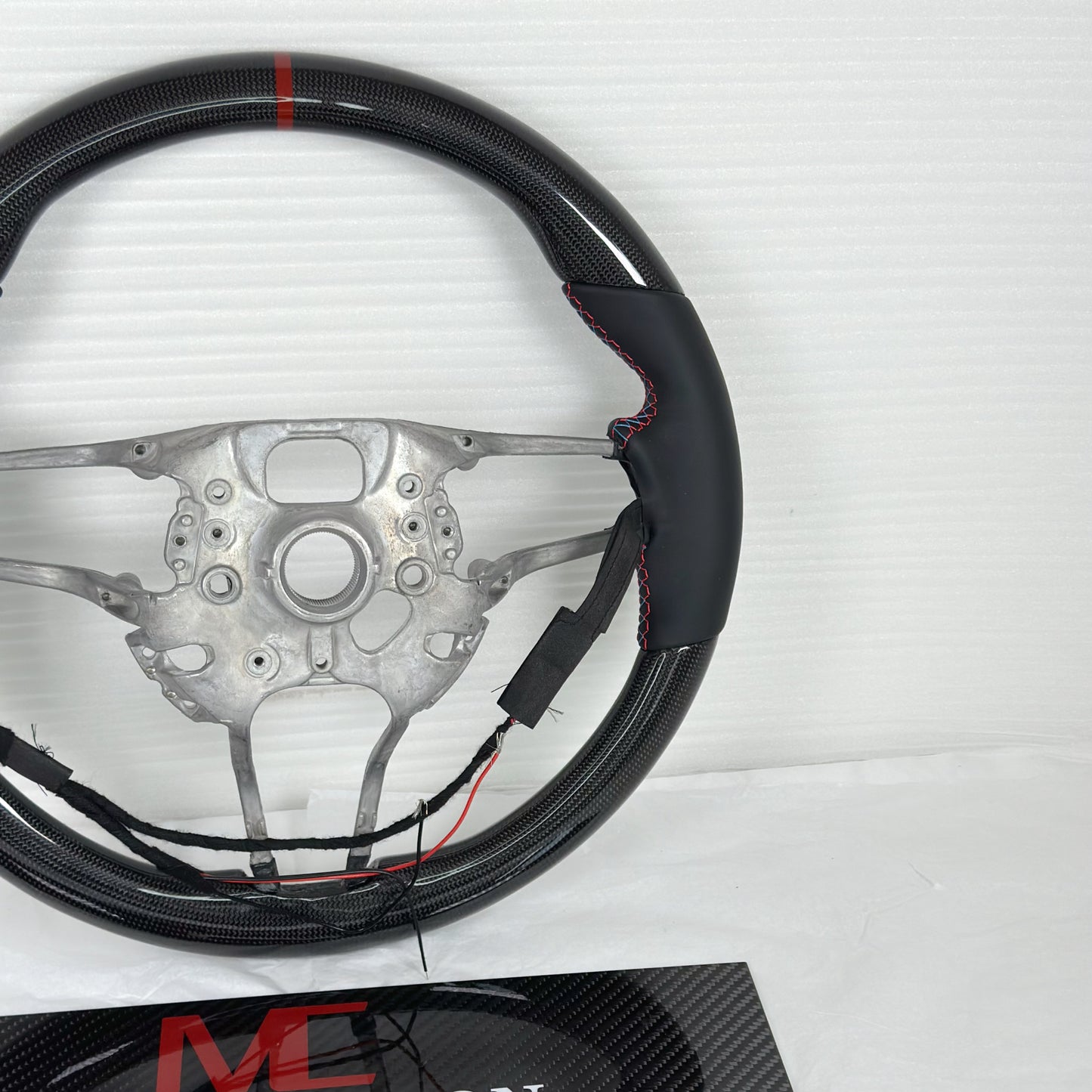 MAX CARBON Performance Carbon Lenkrad Ersatz für Porsche Cayenne Macan 911 Cayman Boxster Panamera