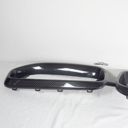 MAX CARBON Performance Echt Dry Carbon Karbon Kühlergrill Nieren passt für BMW G42 M240i Coupe