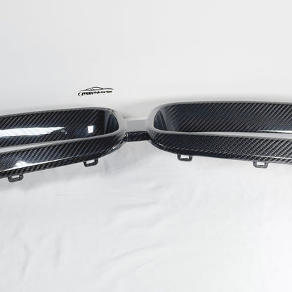 MAX CARBON Performance Echt Dry Carbon Karbon Kühlergrill Nieren passt für BMW G42 M240i Coupe